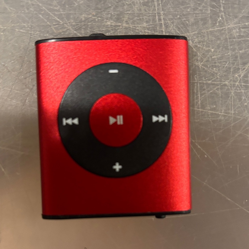 Apple IPod Vibrant Red 4th Generation Player with Black interface